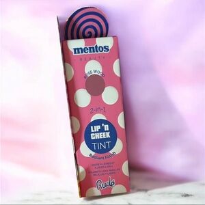 New uncommon RUDE Mentos Beauty Lip 'n Cheek Tint - Rosewood